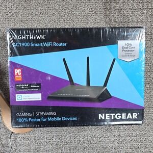 NEW NETGEAR Nighthawk AC1900 Smart WiFi Router R7000 Dual Core Processor 1GHz